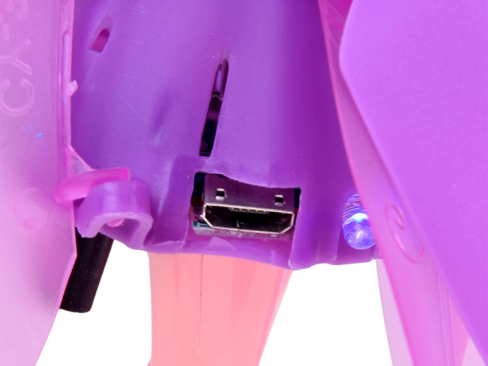 Jokomisiada Flying Fairy Interactive Butterfly Doll Hand Sensor Light USB ZA6598