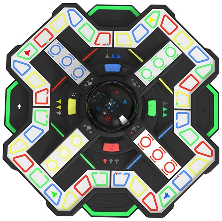 Jokomisiada Flying Ships Game - Electronic Board and Dice, Randomness GR0864