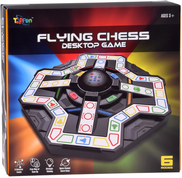 Jokomisiada Flying Ships Game - Electronic Board and Dice, Randomness GR0864