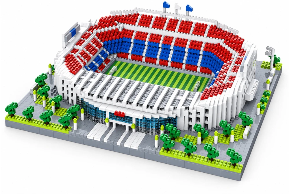 Jokomisiada Football Stadium Construction Bricks - Soccer Ball 2748pcs ZA6270