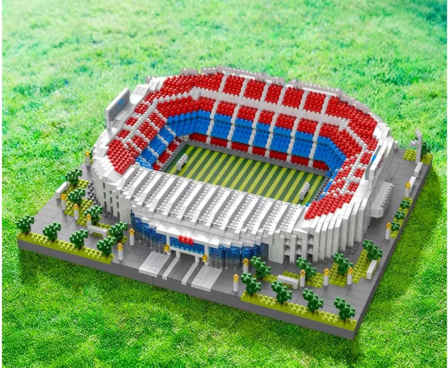 Jokomisiada Football Stadium Construction Bricks - Soccer Ball 2748pcs ZA6270