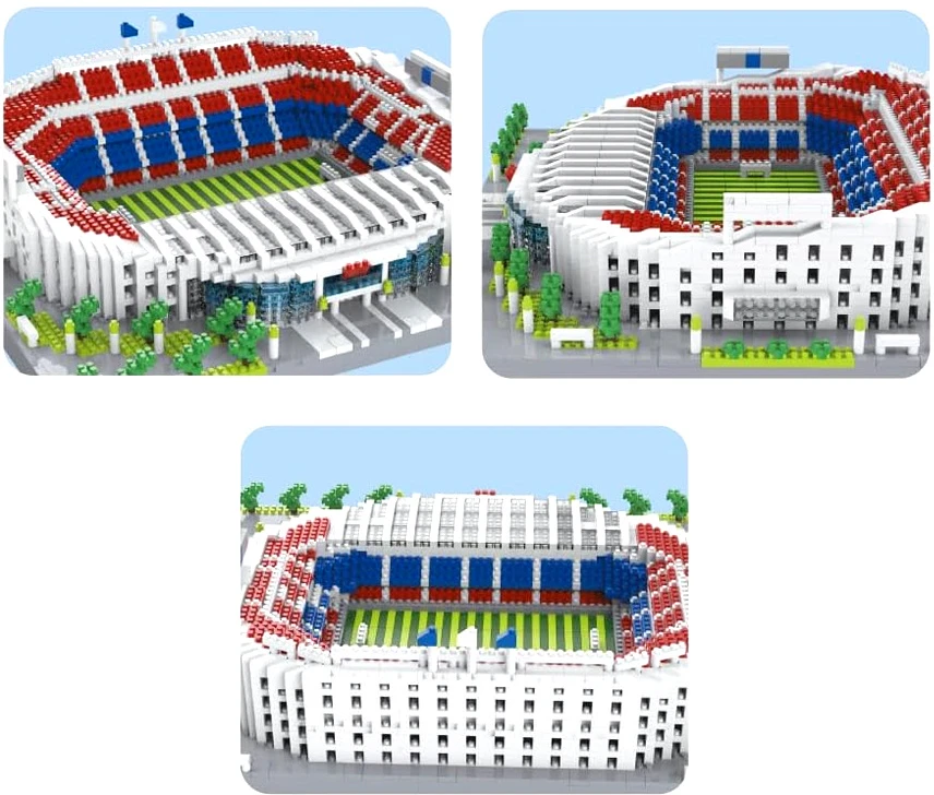 Jokomisiada Football Stadium Construction Bricks - Soccer Ball 2748pcs ZA6270