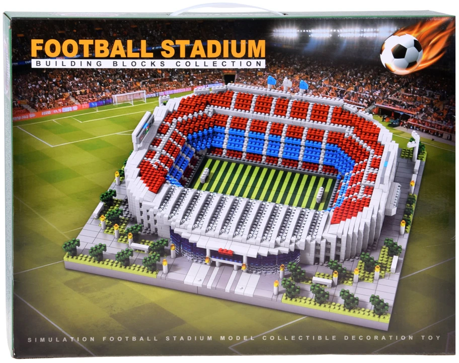 Jokomisiada Football Stadium Construction Bricks - Soccer Ball 2748pcs ZA6270