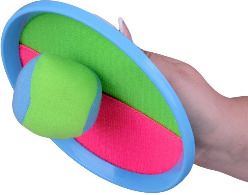 Jokomisiada Game paddles, Velcro discs, Catch Ball, 2 x ball SP0747