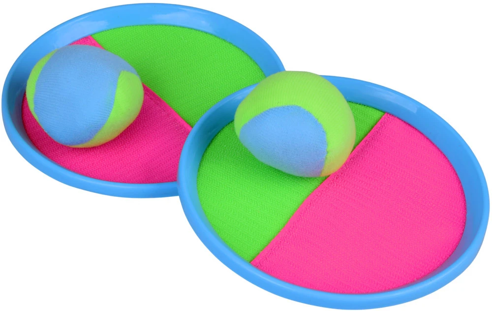 Jokomisiada Game paddles, Velcro discs, Catch Ball, 2 x ball SP0747