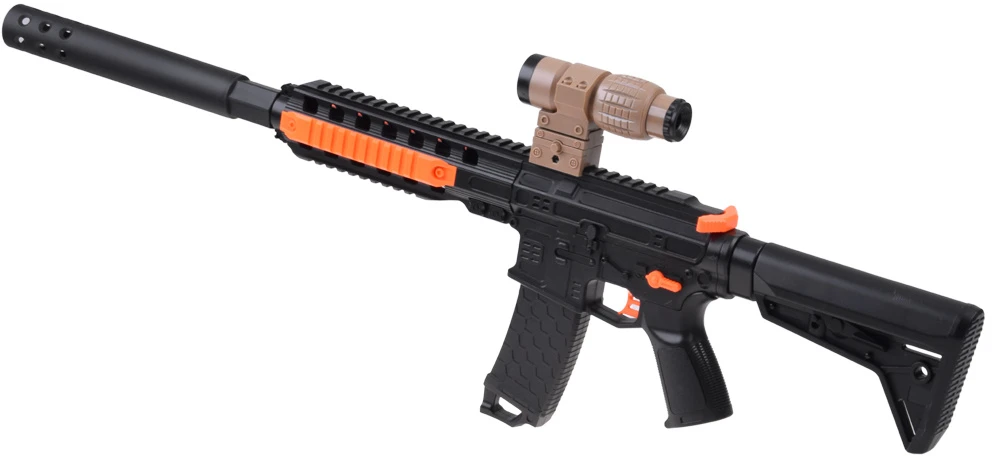 Jokomisiada Gel ball gun - 3 modes, battery operated + manual DIY ZA6383
