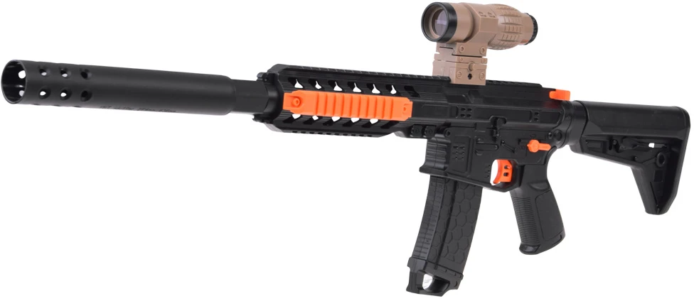 Jokomisiada Gel ball gun - 3 modes, battery operated + manual DIY ZA6383