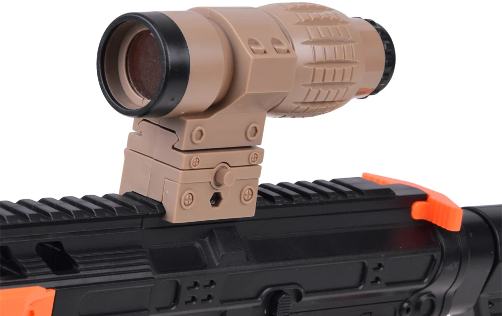 Jokomisiada Gel ball gun - 3 modes, battery operated + manual DIY ZA6383