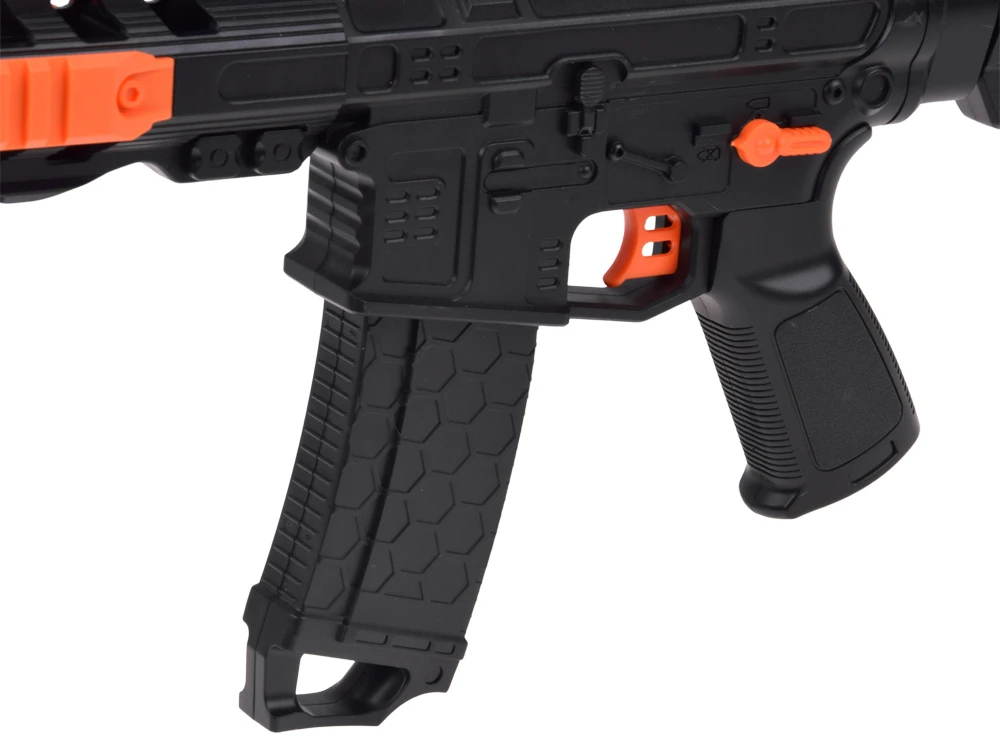 Jokomisiada Gel ball gun - 3 modes, battery operated + manual DIY ZA6383