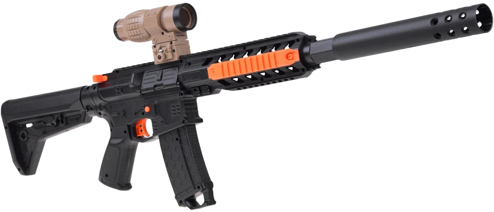 Jokomisiada Gel ball gun - 3 modes, battery operated + manual DIY ZA6383