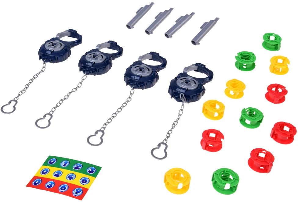 Jokomisiada Handcuffs arcade game - crack the code and be the first to free yourself! GR0845