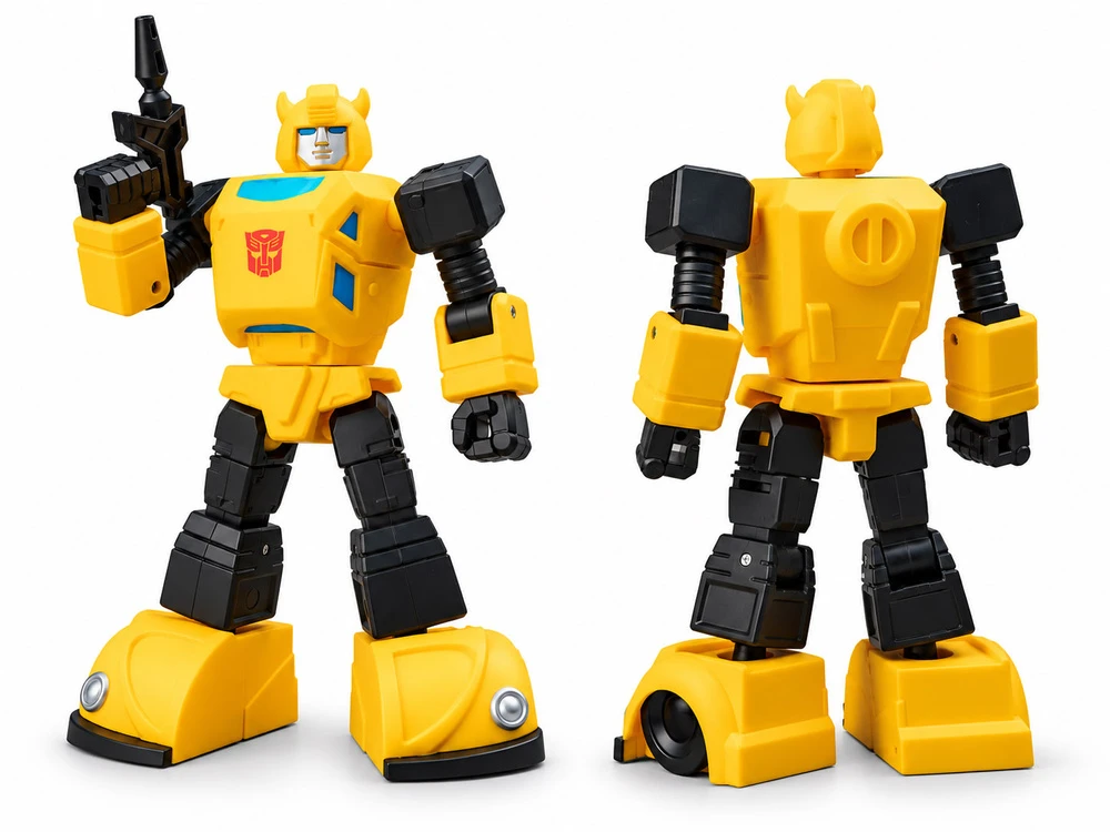 Jokomisiada Hasbro Transformers Bumblebee Mini Series Foldable Figure 10cm ZA6466