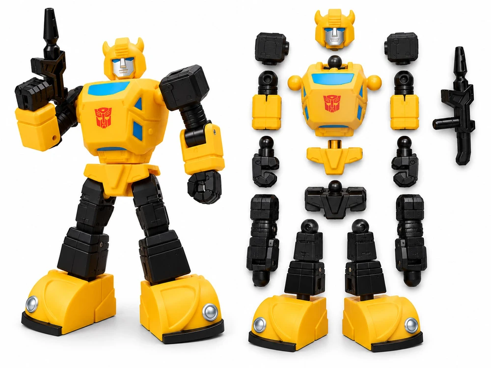 Jokomisiada Hasbro Transformers Bumblebee Mini Series Foldable Figure 10cm ZA6466