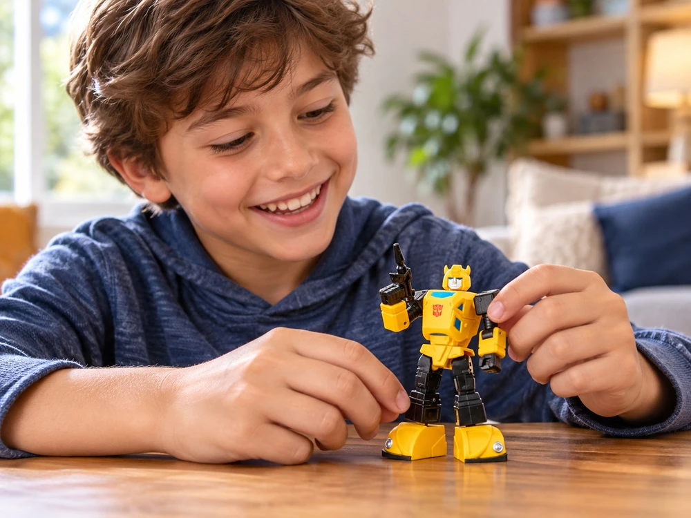Jokomisiada Hasbro Transformers Bumblebee Mini Series Foldable Figure 10cm ZA6466