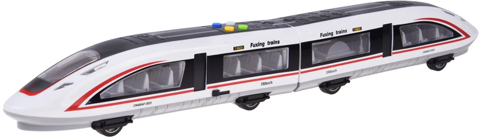 Jokomisiada High-Speed Train Magnetic Train 57 cm Friction Drive Sound and Light ZA6387