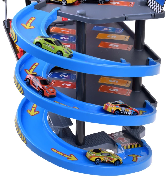 Jokomisiada Huge PARKING GARAGE - elevator, ramps, exits, movable elements + springs ZA6199
