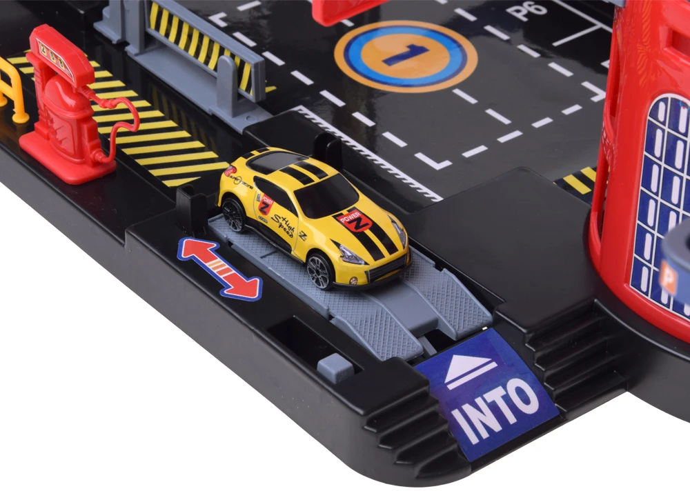 Jokomisiada Huge PARKING GARAGE - elevator, ramps, exits, movable elements + springs ZA6199