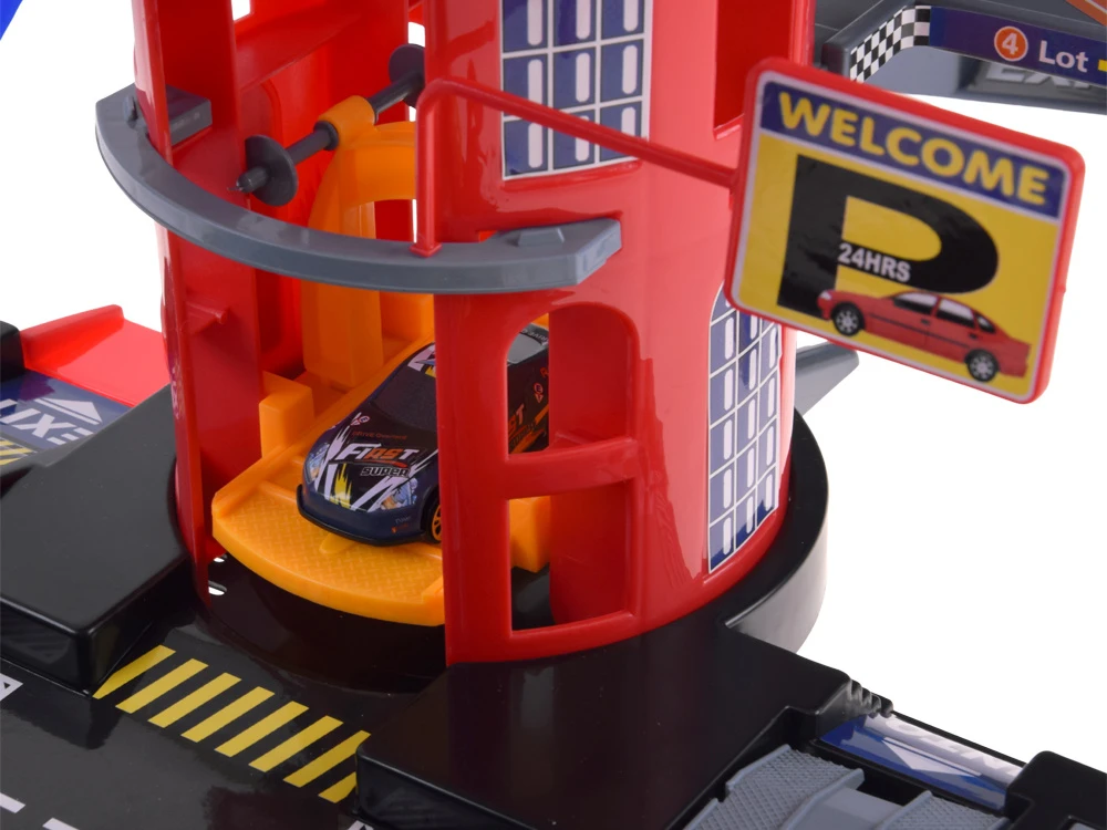 Jokomisiada Huge PARKING GARAGE - elevator, ramps, exits, movable elements + springs ZA6199