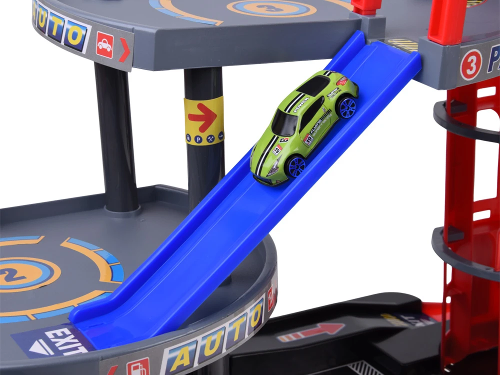 Jokomisiada Huge PARKING GARAGE - elevator, ramps, exits, movable elements + springs ZA6199
