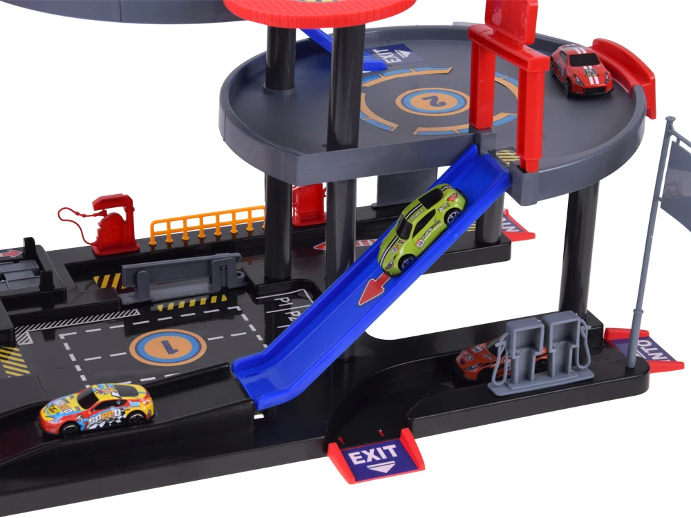 Jokomisiada Huge PARKING GARAGE - elevator, ramps, exits, movable elements + springs ZA6199