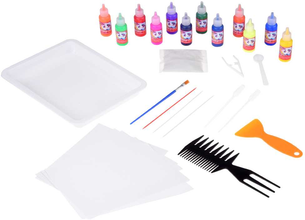 Jokomisiada Hydrographics water painting set 12 colors EBRU ZA5921
