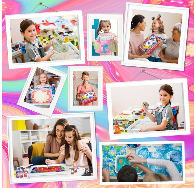 Jokomisiada Hydrographics water painting set 12 colors EBRU ZA5921