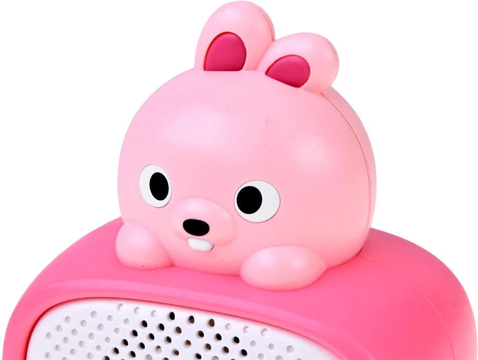 Jokomisiada Interactive Bluetooth Karaoke Microphone Speaker Bunny Music IN0193