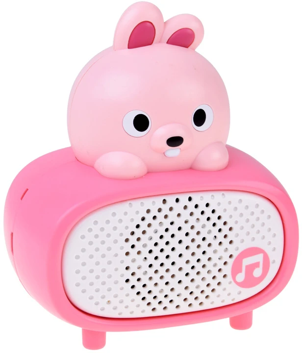 Jokomisiada Interactive Bluetooth Karaoke Microphone Speaker Bunny Music IN0193