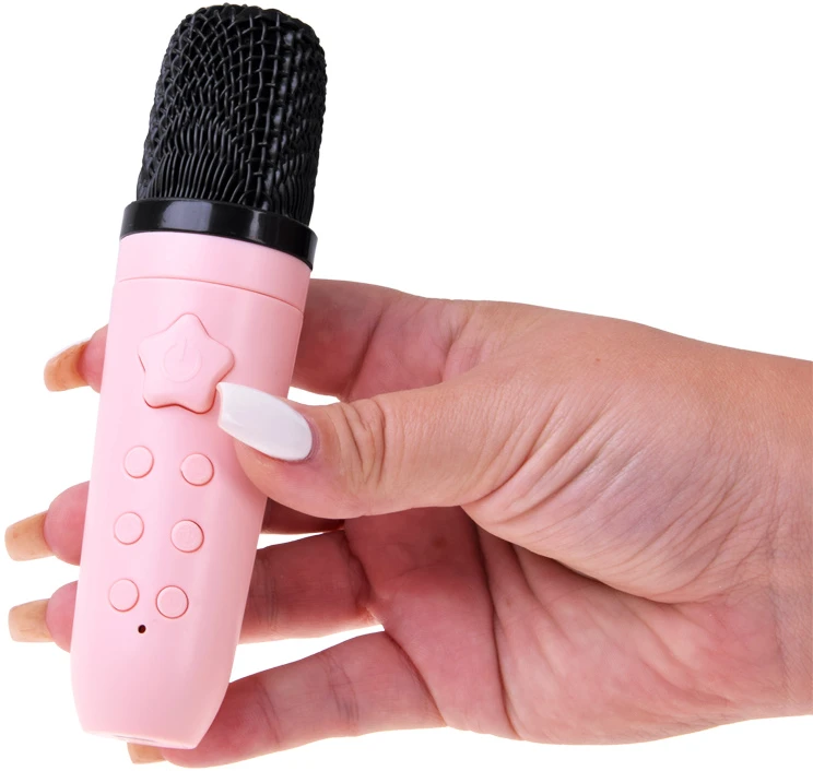 Jokomisiada Interactive Bluetooth Karaoke Microphone Speaker Bunny Music IN0193