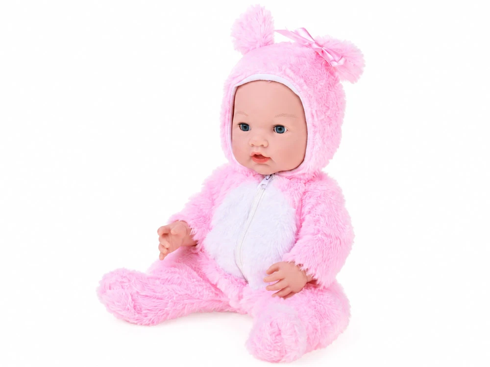 Jokomisiada Interactive BOBAS doll 40cm Drinks, pees + accessories with functions ZA6311