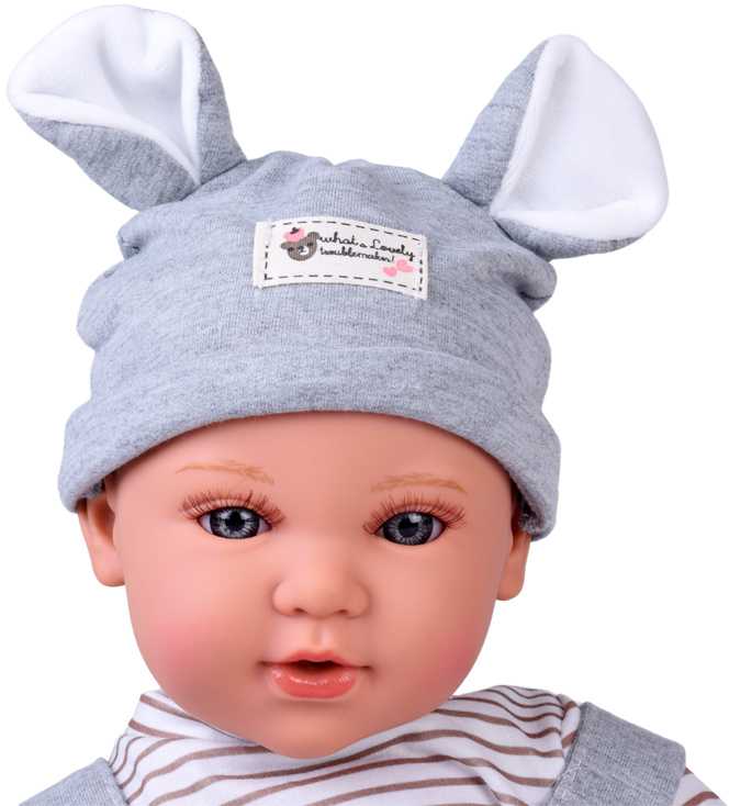 Jokomisiada Interactive BOBAS doll 46cm - in mėlynas shorts + accessories ZA5835