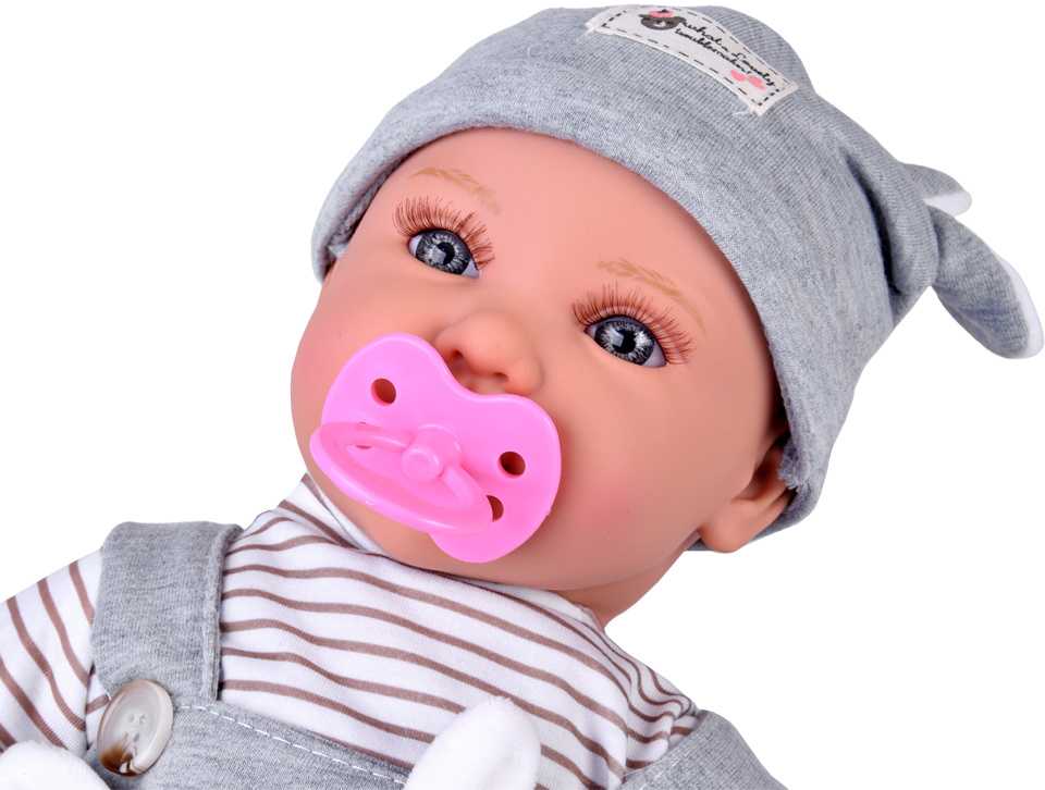Jokomisiada Interactive BOBAS doll 46cm - in mėlynas shorts + accessories ZA5835
