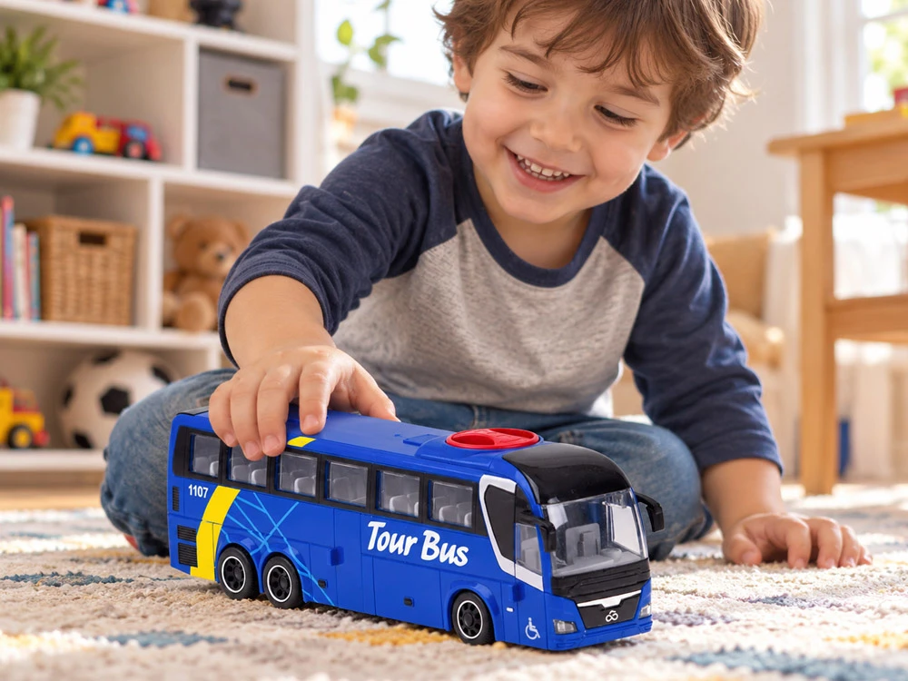 Jokomisiada Interaktyvus COACH – atidaromas autobusas su šviesomis ir garsais 1:16 ZA6388