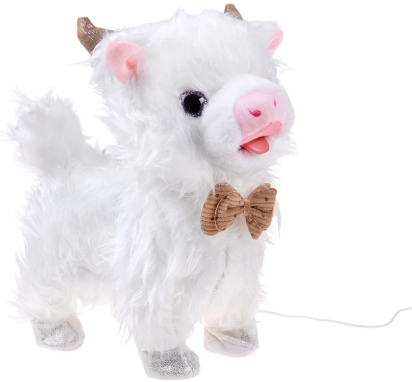 Jokomisiada Interactive Cow on a Leash Walks Sings Moves Head ZA6274