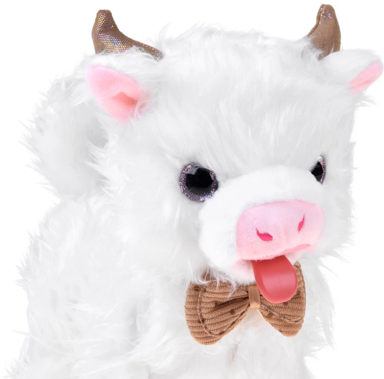 Jokomisiada Interactive Cow on a Leash Walks Sings Moves Head ZA6274