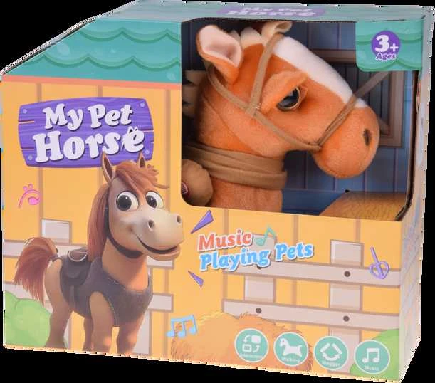 Jokomisiada Interactive COWBOY HORSE walks, neighs, and dances. Country ihaaa! ZA5772
