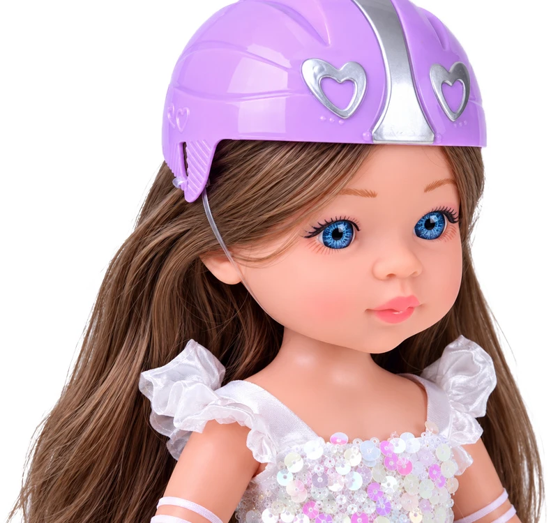 Jokomisiada Interactive Dancing Doll on Roller Skates 35cm Plays Melodies ZA6362