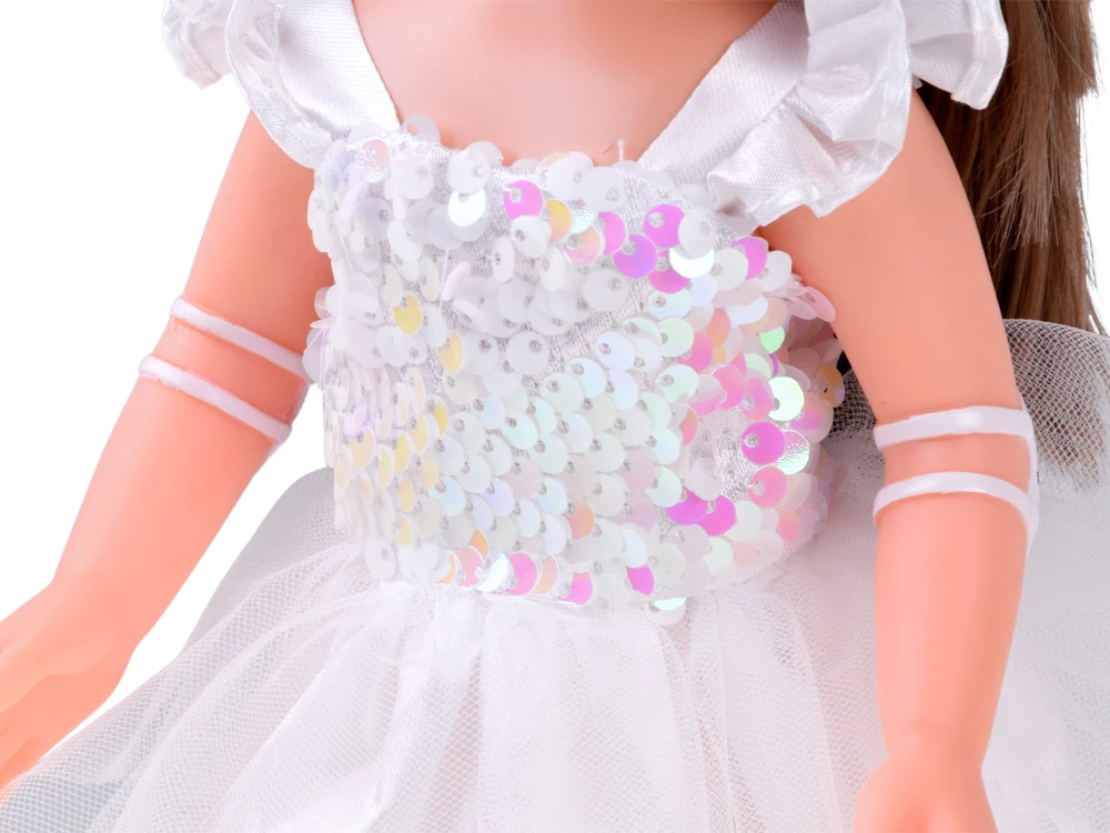 Jokomisiada Interactive Dancing Doll on Roller Skates 35cm Plays Melodies ZA6362