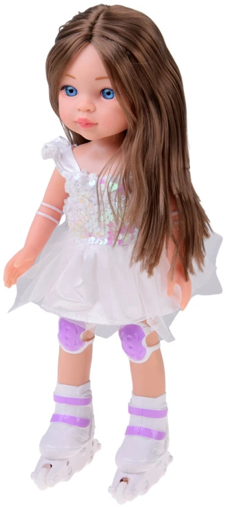 Jokomisiada Interactive Dancing Doll on Roller Skates 35cm Plays Melodies ZA6362
