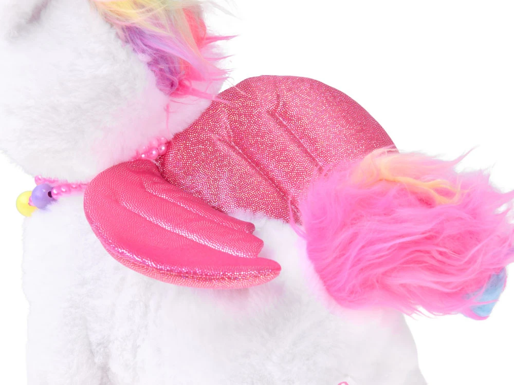 Jokomisiada Interactive Unicorn on a Leash Walks Sings Moves Head ZA6273