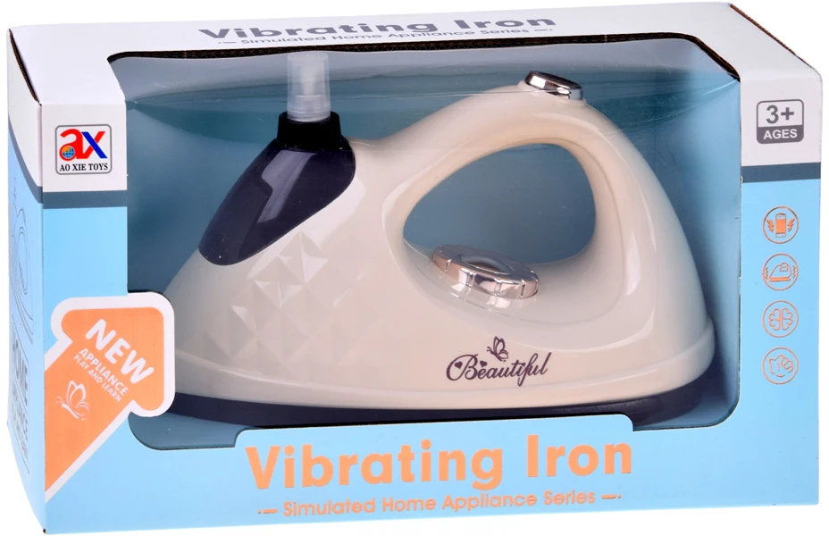 Jokomisiada IRON for children Series: Small household appliances - spray and vibration ZA6212