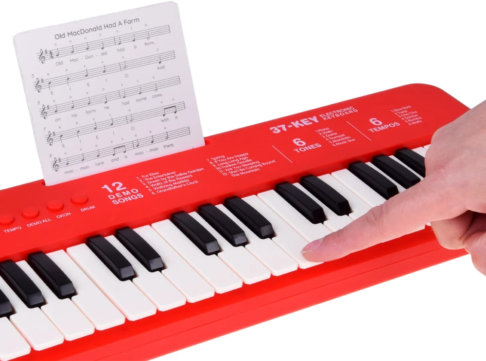 Jokomisiada Keyboard interactive organ for children 37-keys + microphone IN0190