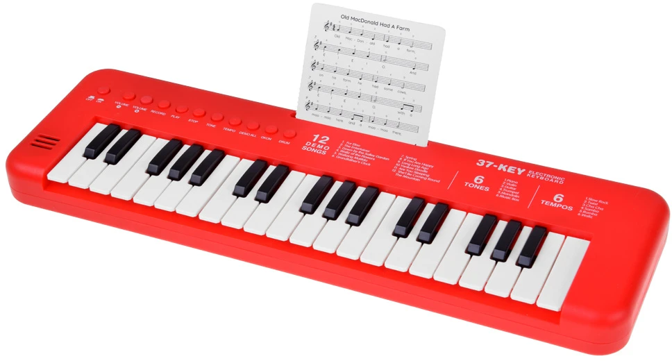 Jokomisiada Keyboard interactive organ for children 37-keys + microphone IN0190