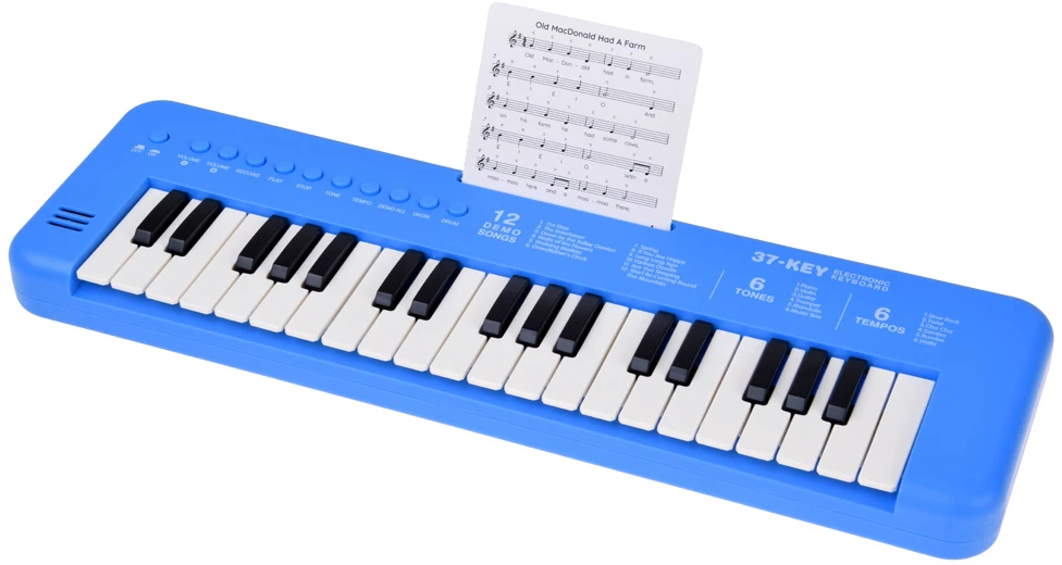 Jokomisiada Keyboard interactive organ for children 37-keys + microphone IN0190