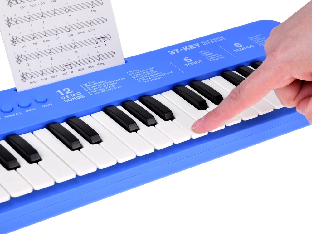 Jokomisiada Keyboard interactive organ for children 37-keys + microphone IN0190