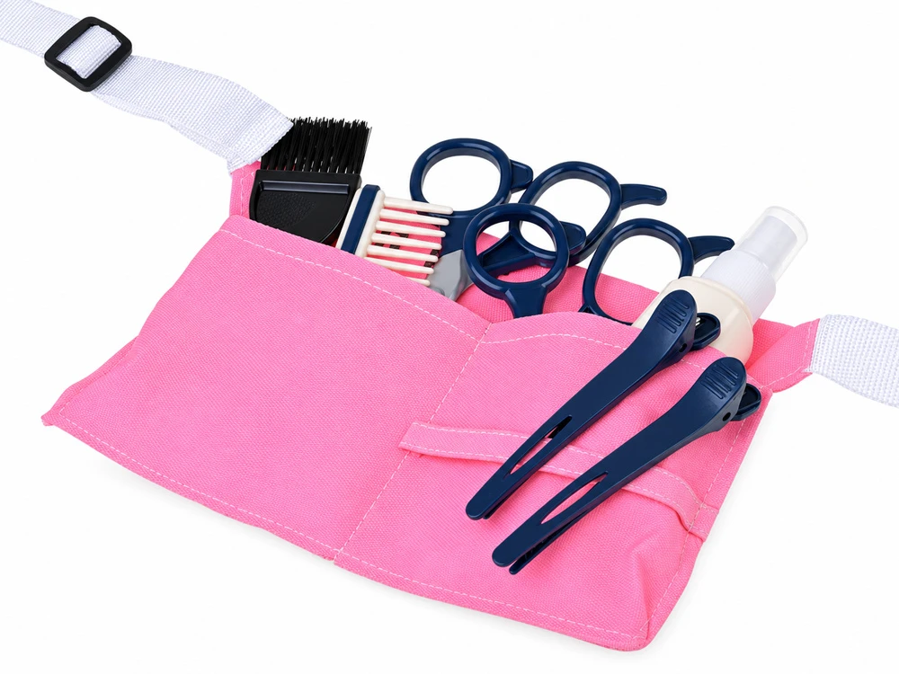 Jokomisiada Large hairdressing set in a carry case – "little hairdresser" kit for children (ZA6614)