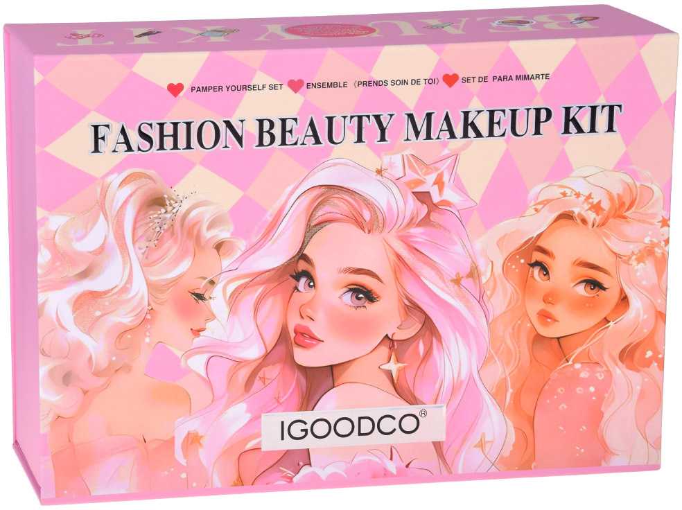 Jokomisiada Large makeup set - a charming box with cosmetics and jewelry ZA5693