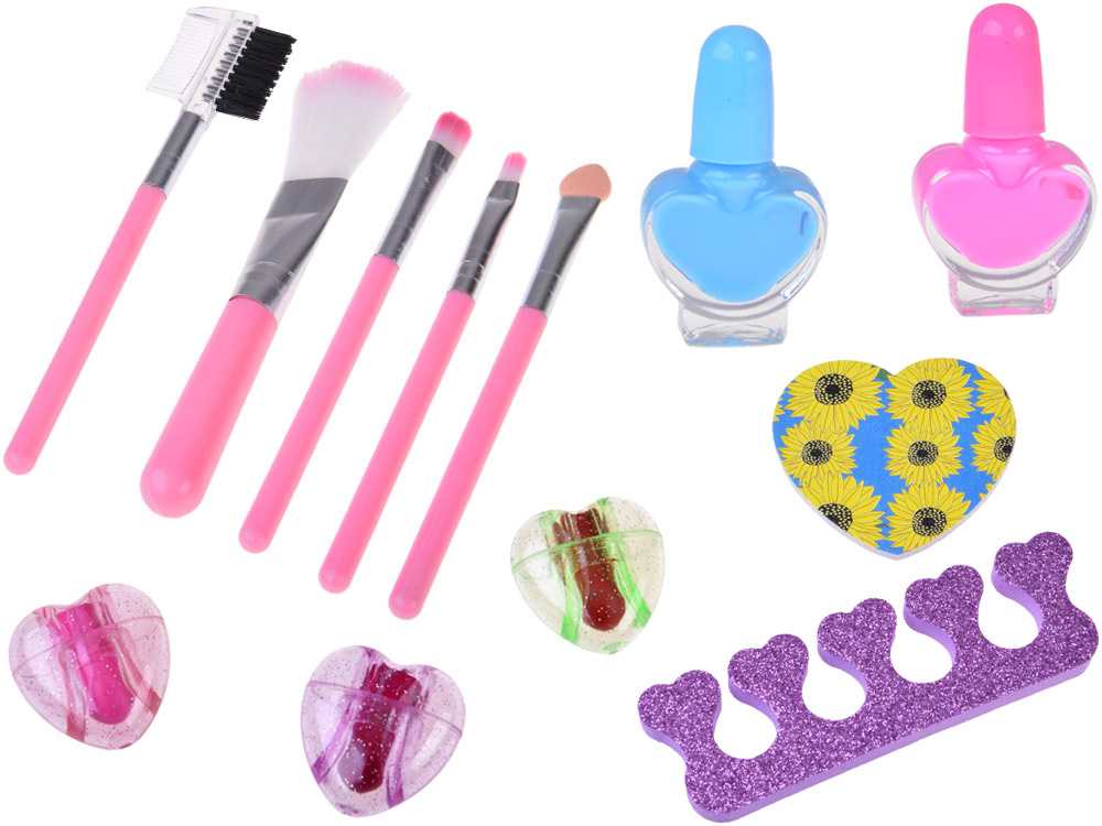 Jokomisiada Large makeup set - a charming box with cosmetics and jewelry ZA5693