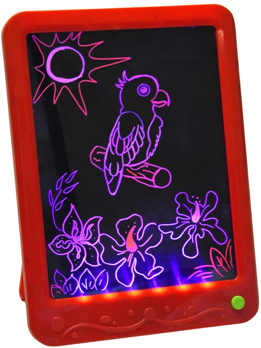 Jokomisiada LED Illuminated Drawing Board + Double-Sided Markers TA0119