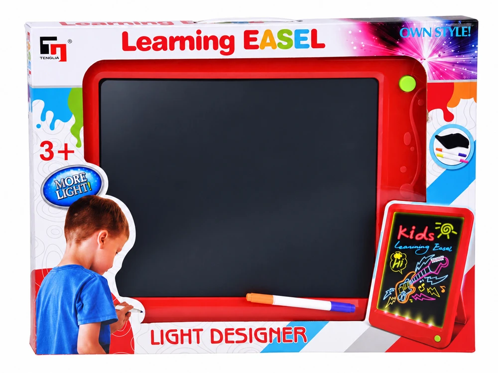 Jokomisiada LED Illuminated Drawing Board + Double-Sided Markers TA0119